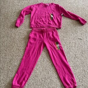 Athletic Works Kids Fuchsia Matching Set